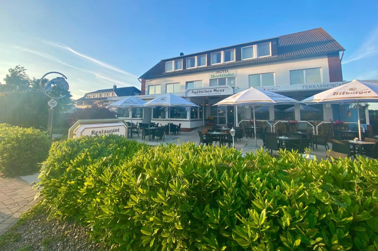 Strand Hotel Nordsee, Hotel Deichlaeufer ทอสเซินส์ ภายนอก รูปภาพ